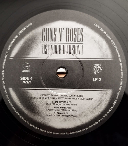 Guns N' Roses – Use Your Illusion I - 2 x Vinyl LP, Album, Reissue, Remastered, Stereo, Gatefold, Europe 2022 (NEW SEALED)