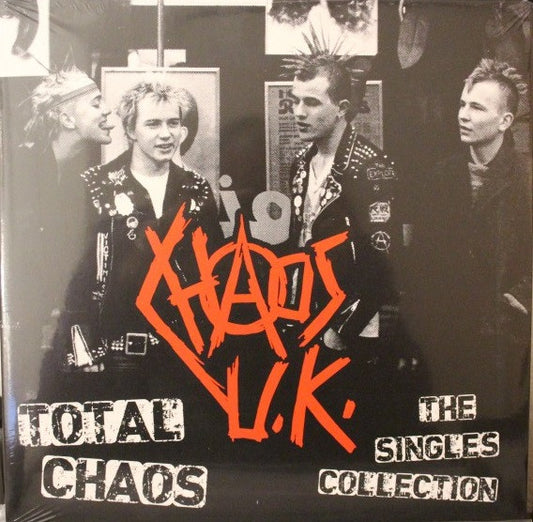 Chaos UK - Total Chaos -The Singles Collection - Vinyl LP, Compilation, Reissue, UK 2022 (NEW SEALED)