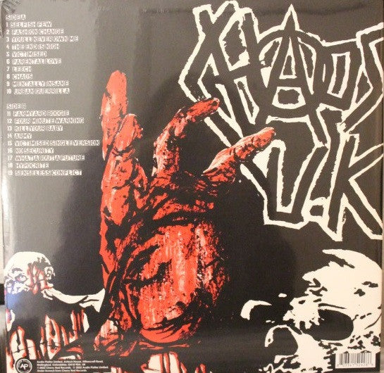 Chaos UK - Total Chaos -The Singles Collection - Vinyl LP, Compilation, Reissue, UK 2022 (NEW SEALED)