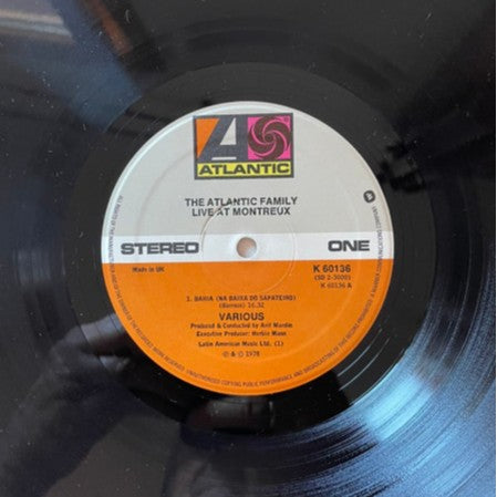 The Atlantic Family – Live At Montreux - 2 × Vinyl LP, UK 1978 (USED VG)