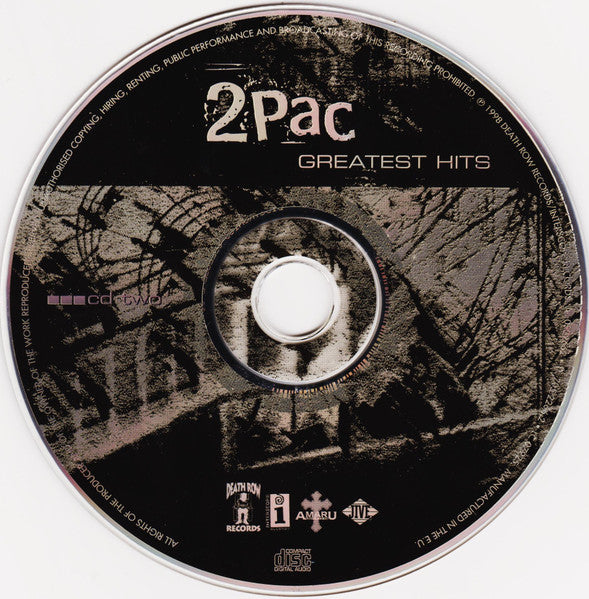 2Pac – Greatest Hits - 2 x CD, Compilation, Reissue, Europe (USED VG+)