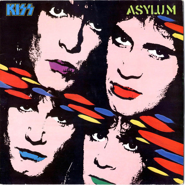 Kiss - Asylum - Vinyl LP, Album, UK 1985 (USED VG+)