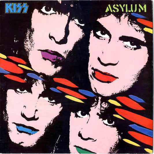 Kiss - Asylum - Vinyl LP, Album, UK 1985 (USED VG+)