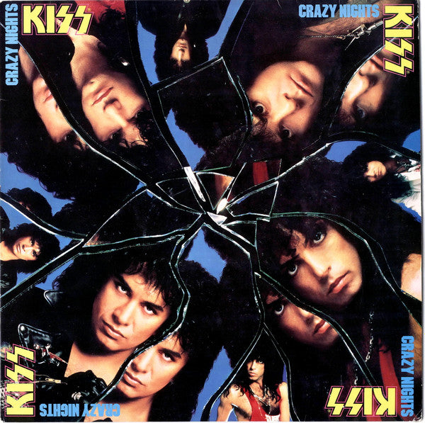 Kiss - Crazy Nights - Vinyl LP, Album, Stereo, UK 1987 (USED NM)