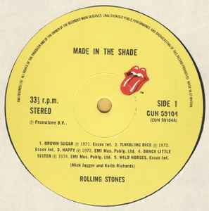 The Rolling Stones – Made In The Shade - Vinyl LP, Compilation, Reissue, UK 1978 (USED VG+)