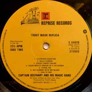 Captain Beefheart & His Magic Band - Trout Mask Replica - 2 × Vinyl LP, Album, Reissue, Stereo, UK 1977 (USED NM)