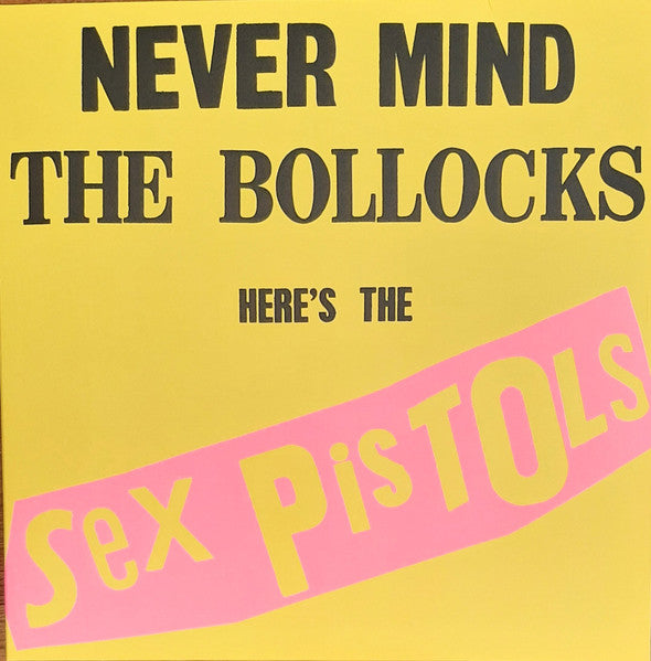 Sex Pistols – Never Mind The Bollocks Here's The Sex Pistols - Vinyl LP, Album, Reissue, Repress, Stereo, 180 Gram (NEW SEALED)