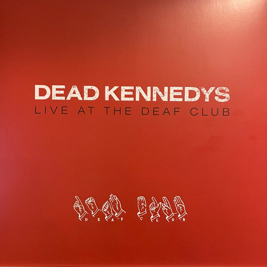 Dead Kennedys - Live At The Deaf Club - Vinyl LP, Album, Reissue, Gatefold (NEW SEALED)