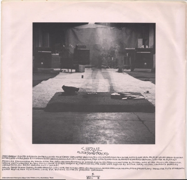 Chrome - Alien Soundtracks - Vinyl LP, Album, US 1977 (NM)