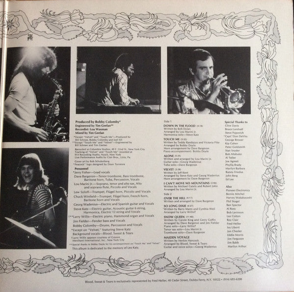 Blood, Sweat & Tears - New Blood - Vinyl LP, Album, UK 1972 (USED VG+)