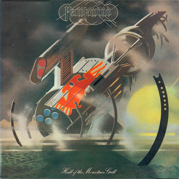 Hawkwind – Hall Of The Mountain Grill - Vinyl LP, Album, Stereo, UK (USED VG+)