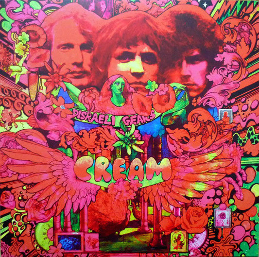Cream - Disraeli Gears - Vinyl LP, Album, Reissue, Stereo (NEW SEALED)
