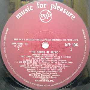 Sound Of Music Cast - The Sound Of Music - Vinyl LP, Album, UK 1965 (USED VG)