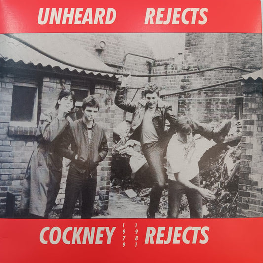 Cockney Rejects - Unheard Rejects - Vinyl LP, Reissue, Clear Vinyl, UK 2022 (NEW SEALED)
