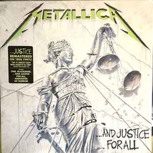 Metallica - ...And Justice For All - 2 × Vinyl LP, Album, Reissue, Remastered, Stereo (NEW SEALED)