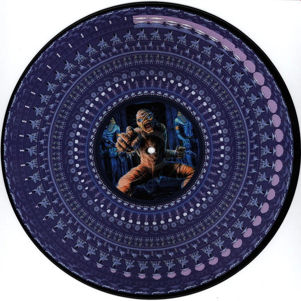 Iron Maiden - Powerslave - Vinyl LP, Album, Limited Edition Zoetrope, Picture Disc, Reissue, Remastered, Special Edition 40th Anniversary (NEW SEALED)