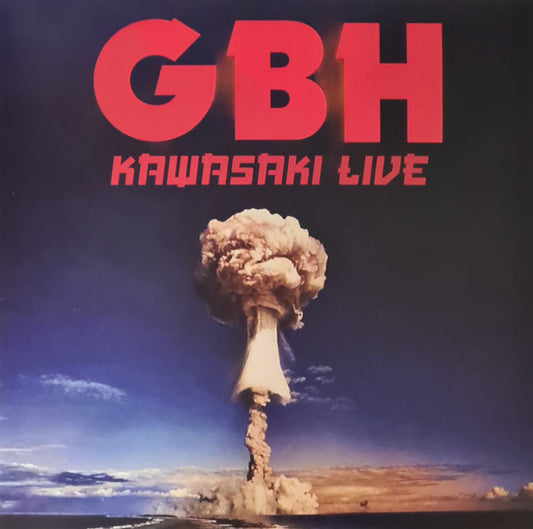 G.B.H. - Kawasaki Live - Vinyl LP, Album, Reissue, Gatefold, Clear Vinyl, UK 2023 (NEW SEALED)