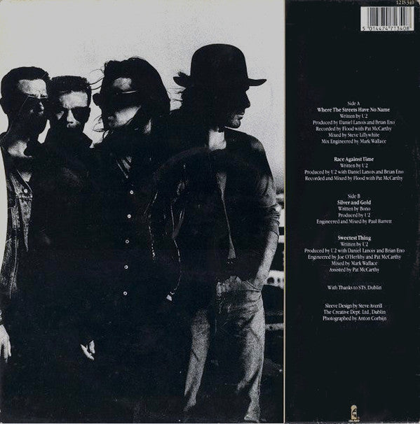 U2 - Where The Streets Have No Name - Vinyl 12", 45 RPM, Single, UK 1987 (USED VG+)