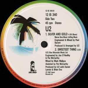 U2 - Where The Streets Have No Name - Vinyl 12", 45 RPM, Single, UK 1987 (USED VG+)