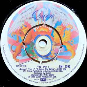 Queen – Tie Your Mother Down - Vinyl 7", 45 RPM, Single, Pushout Centre, UK 1977 (USED VG)