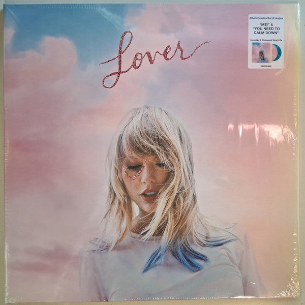 Taylor Swift – Lover - Vinyl LP, Pink Vinyl, Blue Vinyl, Album (NEW SEALED)