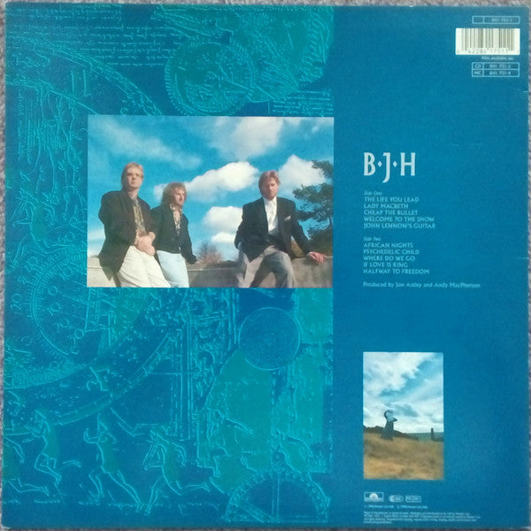 B.J.H. - Welcome To The Show - Vinyl LP, Album, UK 1990 (USED NM)