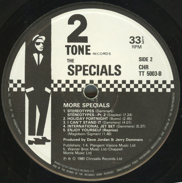The Specials – More Specials - Vinyl LP, Album, UK 1980 (USED VG)