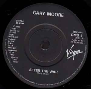Gary Moore - After The War - Vinyl 7", 45 RPM, Single, UK 1989 (USED VG+)