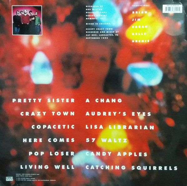 Velocity Girl - Copacetic - Vinyl LP, Album, Limited Edition Red Media (USED VG+)