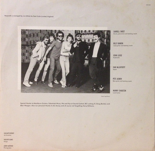 Nazareth - 2XS - Vinyl LP, Album, UK 1982 (USED VG+)