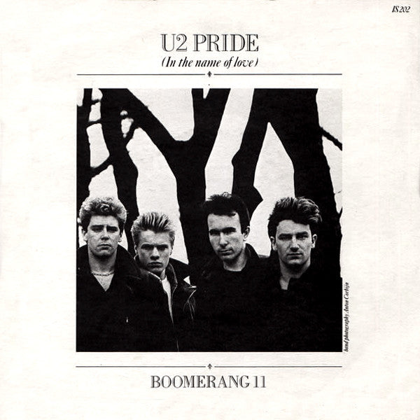 U2 – Pride (In The Name Of Love) - Vinyl 7", 45 RPM, Single, Stereo, Black Labels, UK 1984 (USED VG+)