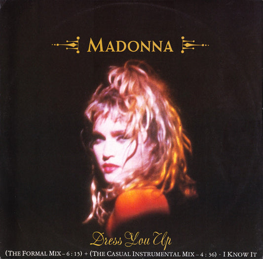 Madonna - Dress You Up - Vinyl 12", 45 RPM, Single, Stereo, UK 1985 (USED VG+)