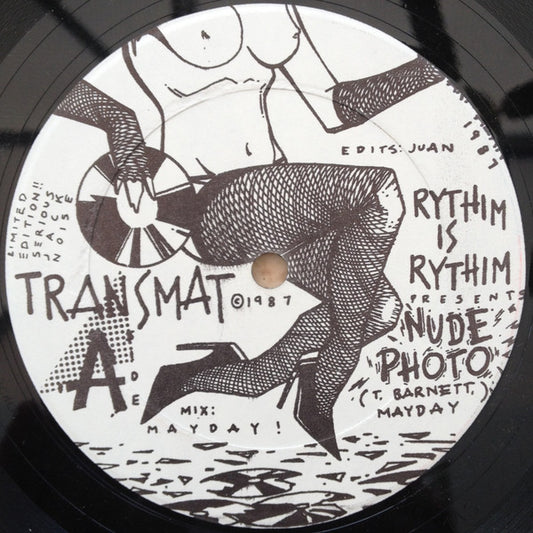 Rythim Is Rythim – Nude Photo - Vinyl 12", 45 RPM, Limited Edition, US 1987 (USED VG)