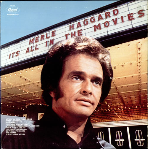 Merle Haggard - It's All In The Movies - Vinyl LP, Album, Reissue, US 1979 (USED VG+)