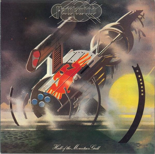 Hawkwind – Hall Of The Mountain Grill - Vinyl LP, Album, Stereo, UK 1974 (USED VG+)