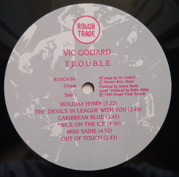 Vic Godard – T.R.O.U.B.L.E - Vinyl LP, Album, UK 1986 (USED VG+)