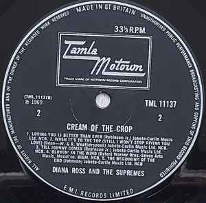 Diana Ross & The Supremes - Cream Of The Crop - Vinyl LP, Album, Mono, UK 1970 (USED VG+)