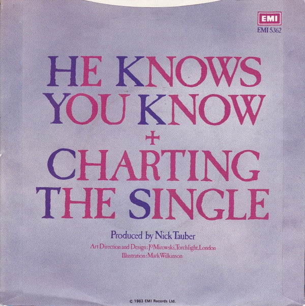 Marillion – He Knows You Know - Vinyl 7", Single, Blue Labels, UK 1983 (USED VG+)