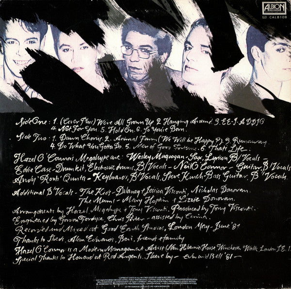 Hazel O'Connor – Cover Plus - Vinyl LP, Album, UK 1981 (USED VG)