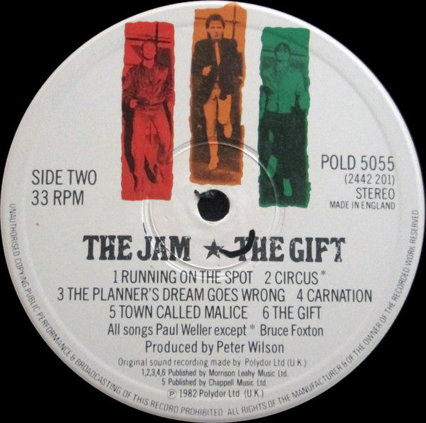 The Jam – The Gift - Vinyl LP, Album, Reissue, Repress, Stereo, UK 1982 (USED VG)