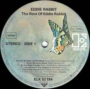 Eddie Rabbitt – The Best Of Eddie Rabbitt - Vinyl LP, Compilation, 1979 (USED VG+)
