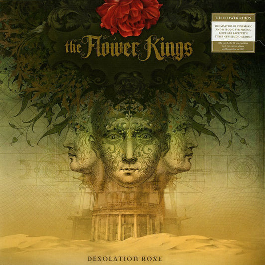 The Flower Kings - Desolation Rose - 2 × Vinyl LP, Album, 2013 (USED VG+)