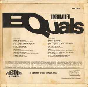 The Equals – Unequalled Equals - Vinyl LP, Yellow labels, UK 1967 (USED G+)