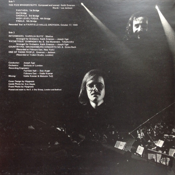 The Nice - Five Bridges - Vinyl LP, Album, Gatefold, UK 1970 (USED VG+)