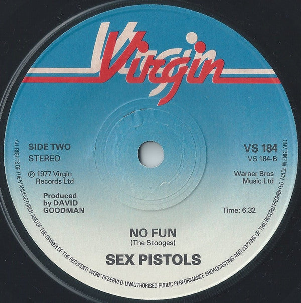 Sex Pistols – Pretty Vacant - Vinyl 7", 45 RPM, Single, Stereo, UK 1977 (USED VG+)