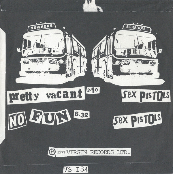 Sex Pistols – Pretty Vacant - Vinyl 7", 45 RPM, Single, Stereo, UK 1977 (USED VG+)