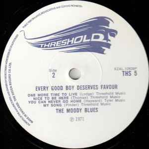 The Moody Blues – Every Good Boy Deserves Favour - Vinyl LP, Album, UK 1971 (USED VG+)