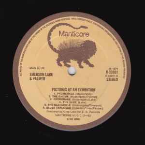 Emerson Lake & Palmer - Pictures At An Exhibition - Vinyl LP, Album, Reissue, Stereo, UK (USED NM)