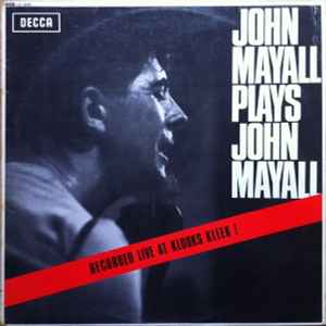 John Mayall - John Mayall Plays John Mayall - Vinyl LP, Album, Mono, UK 1965 (USED VG)