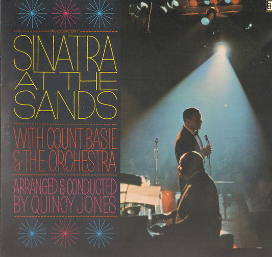 Frank Sinatra With Count Basie & The Orchestra -Sinatra At The Sands - 2 × Vinyl LP, Album, Reissue, Stereo, UK (USED VG+)